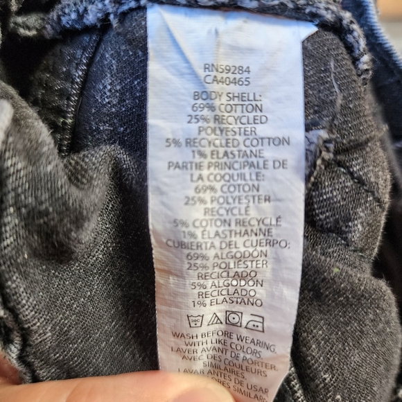 Black Children's Place straight leg jeans Size 16 - Picture 5 of 5